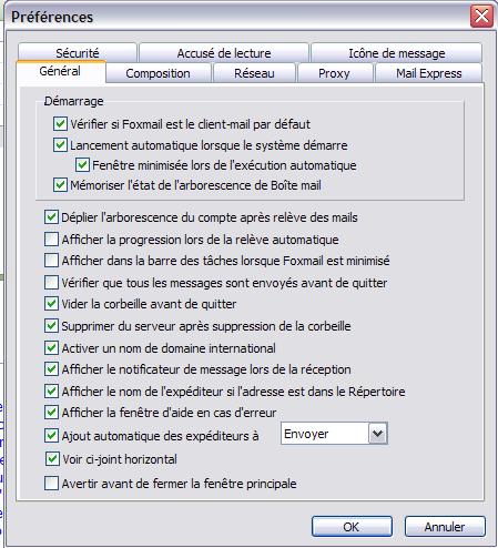 préférences
